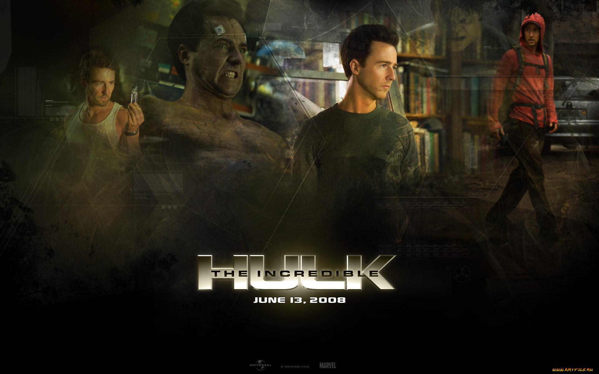 Обои The Incredible Hulk Кино Фильмы The Incredible Hulk, Обои Для.